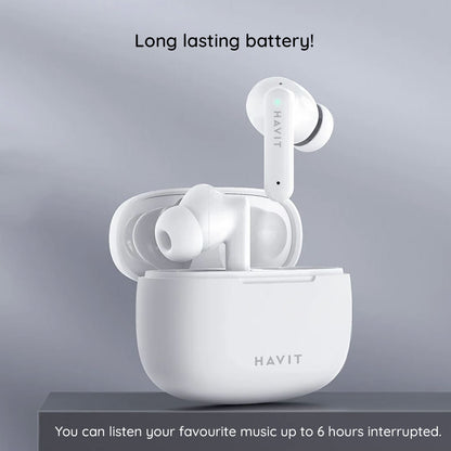 Handsfree Bluetooth HAVIT TW967 Pro, TWS, Roze