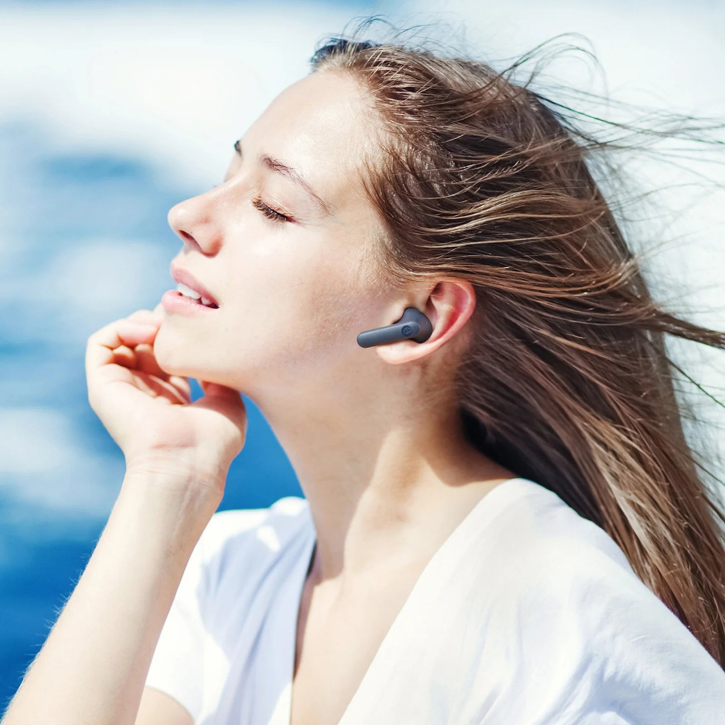 Handsfree Bluetooth Haylou Moripods T78, TWS, ANC, Plavi