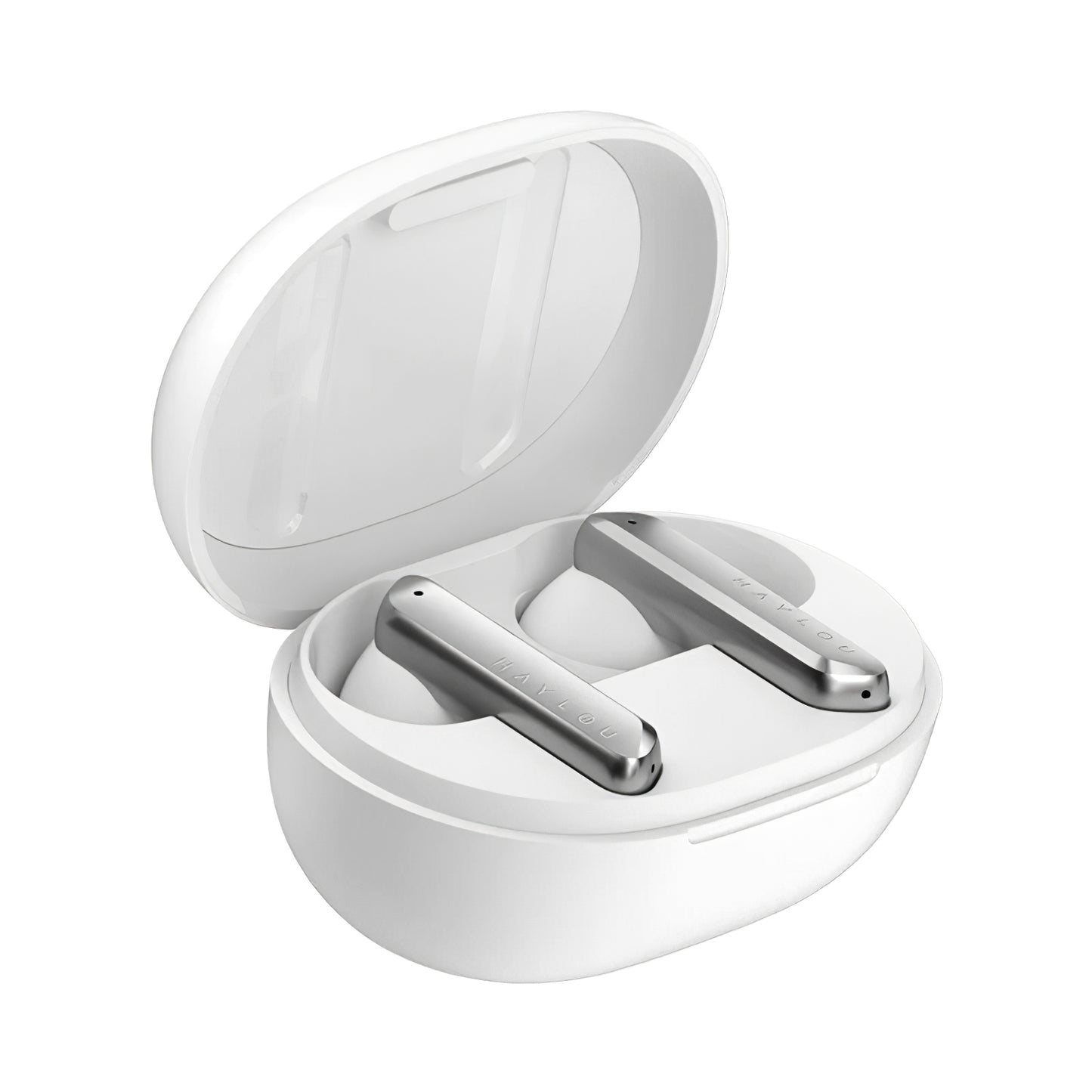 Handsfree Bluetooth Haylou W1 T007, TWS, ANC, Srebrni