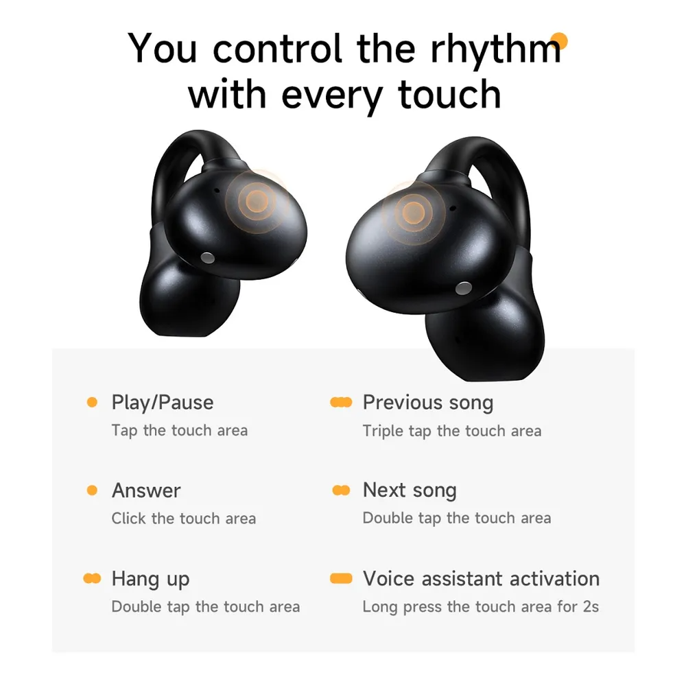 Handsfree Bluetooth HOCO EA8, TWS, Beli