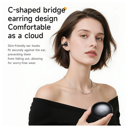 Handsfree Bluetooth HOCO EA8, TWS, Crni