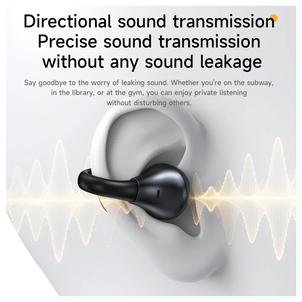 Handsfree Bluetooth HOCO EA8, TWS, Crni