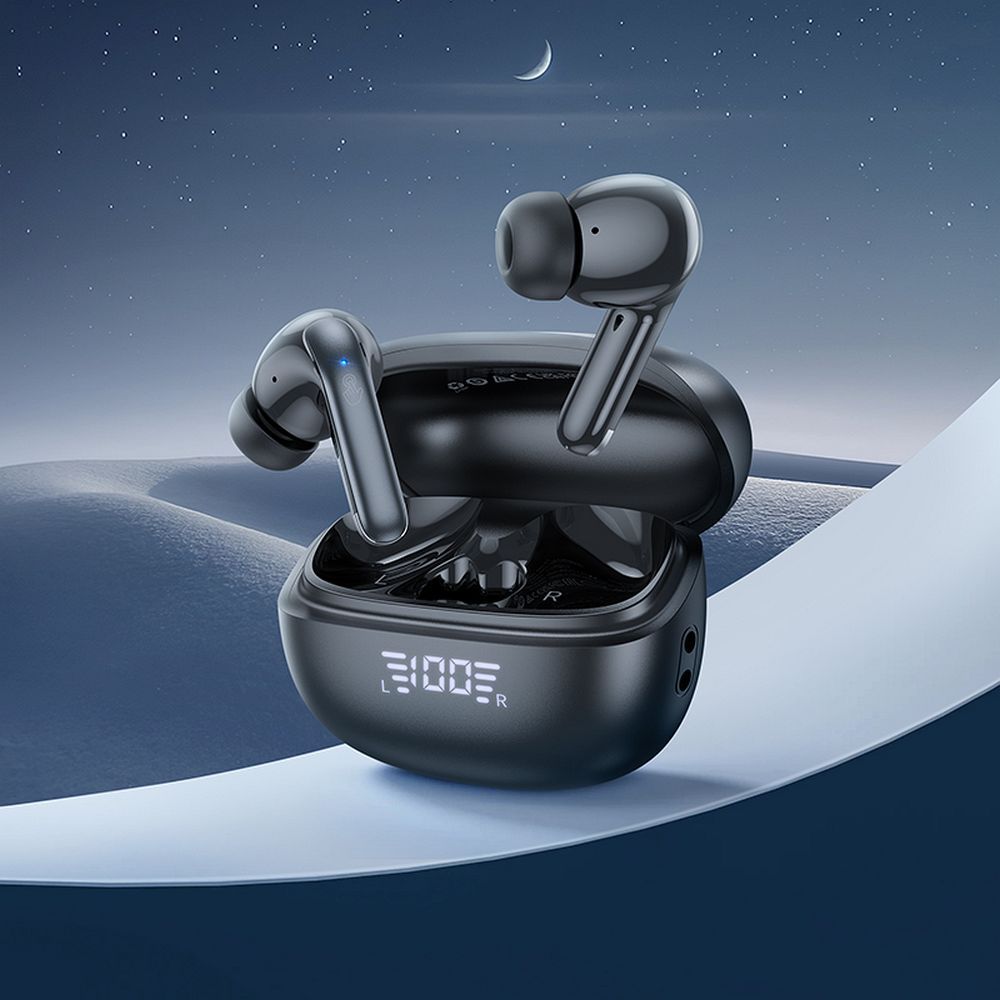 Handsfree Bluetooth HOCO EQ5, TWS, ANC, Crni