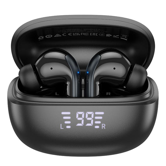 Bluetooth Handsfree Bluetooth HOCO EQ5, TWS, ANC, Black 