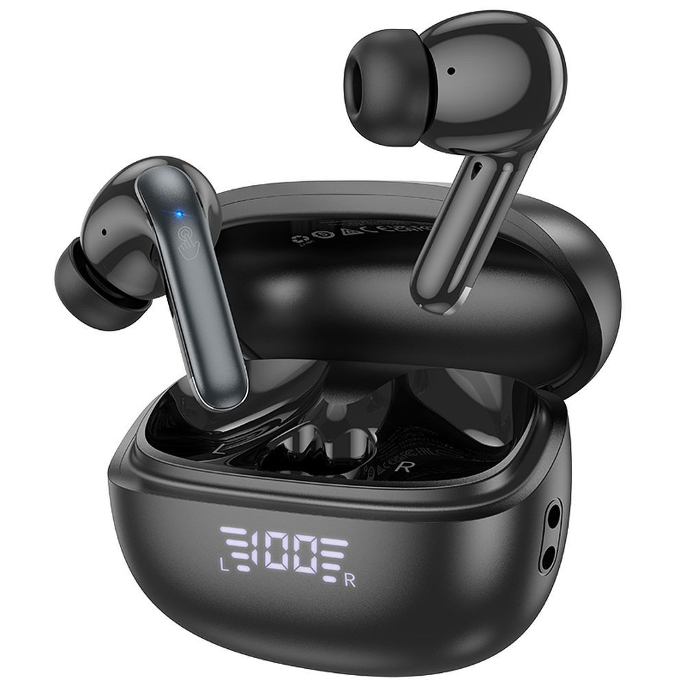 Handsfree Bluetooth HOCO EQ5, TWS, ANC, Crni