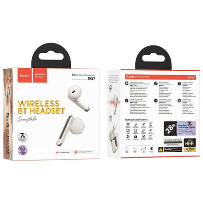 Handsfree Bluetooth HOCO EQ7, TWS, Beli