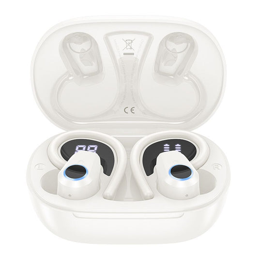 Bluetooth Handsfree Bluetooth HOCO EQ8, TWS, White 