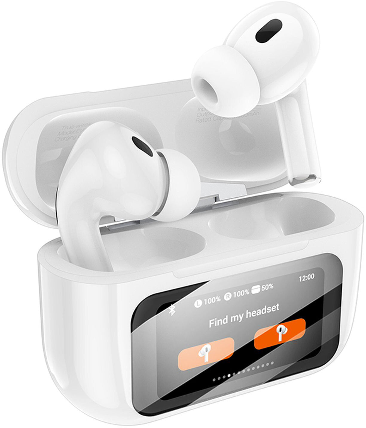 Handsfree Bluetooth HOCO EW72, TWS, ANC, Bela