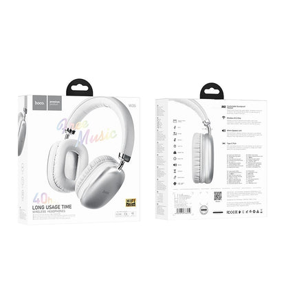 Handsfree Bluetooth HOCO W35, A2DP, Srebrni