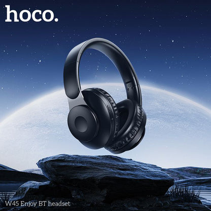 Handsfree Bluetooth HOCO W45, A2DP, Crni
