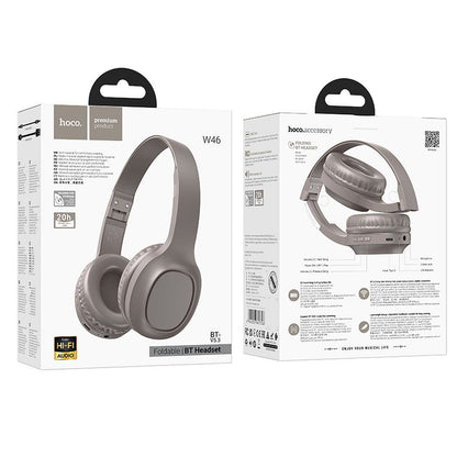 Handsfree Bluetooth HOCO W46, A2DP, Braon