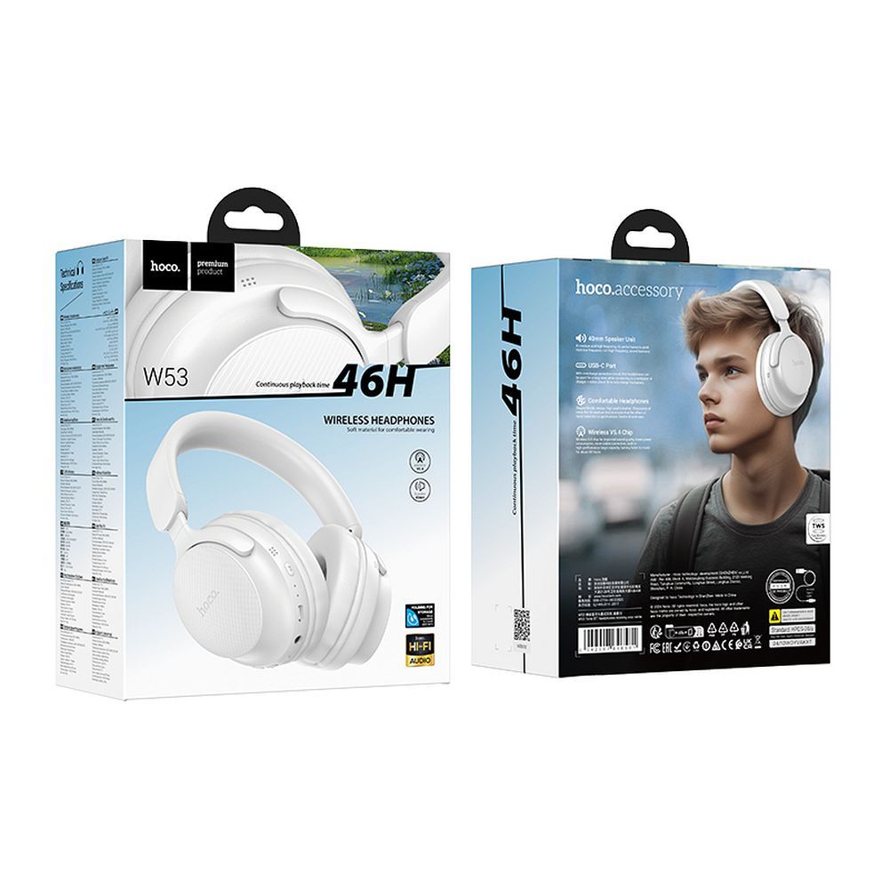 Handsfree Bluetooth HOCO W53, A2DP, Beli