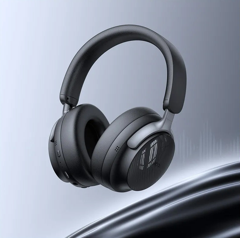 Handsfree Bluetooth HOCO W53 Plus, A2DP, ANC, Crni