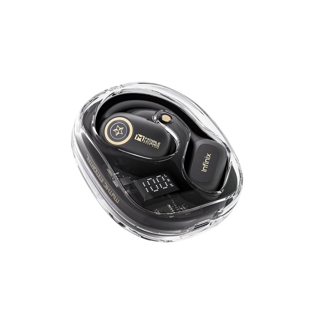 Handsfree Bluetooth Infinix ZLoop 3 XEO2P, TWS, Crna