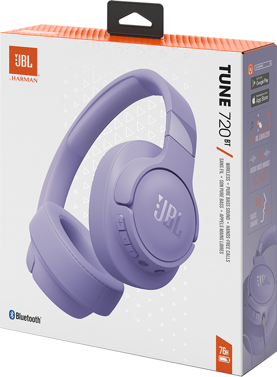 Handsfree Bluetooth JBL Tune 720BT, MultiPoint, A2DP, Ljubičasti JBLT720BTPUR