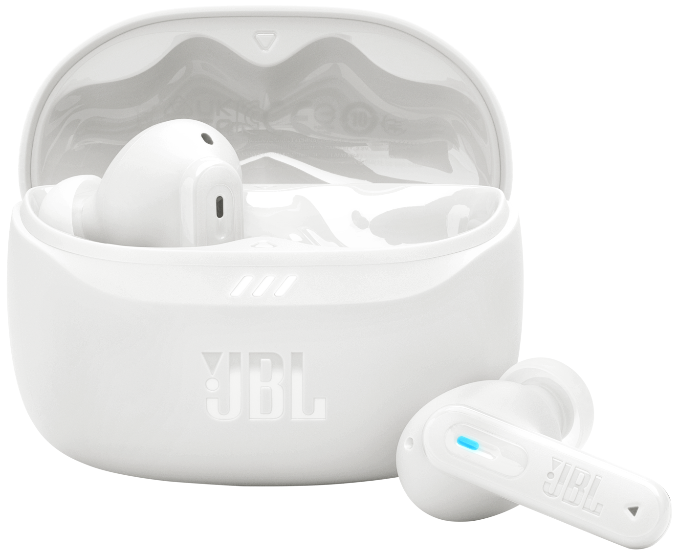 Handsfree Bluetooth JBL Tune Beam 2, TWS, ANC, MultiPoint, Beli JBLTBEAM2WHT