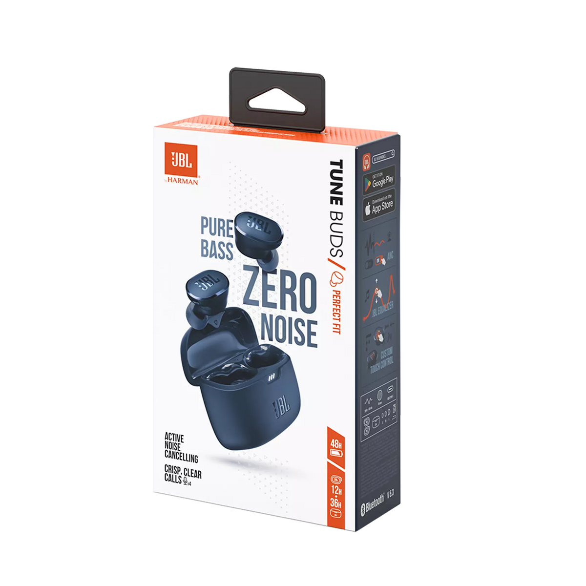 Handsfree Bluetooth JBL Tune Buds, TWS, ANC, MultiPoint, Plavo JBLTBUDSBLU