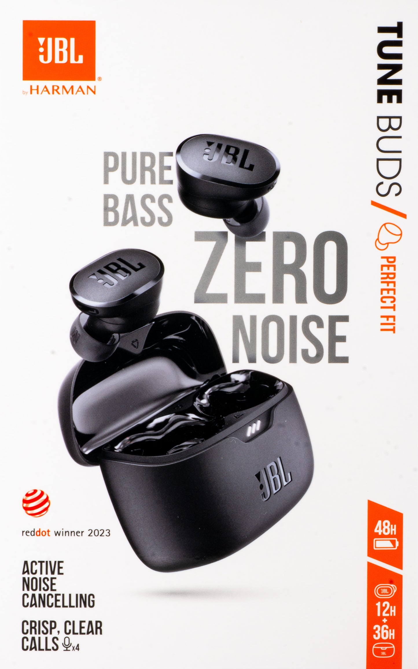 Handsfree Bluetooth JBL Tune Buds, TWS, ANC, Multipoint, Crni JBLTBUDSBLK