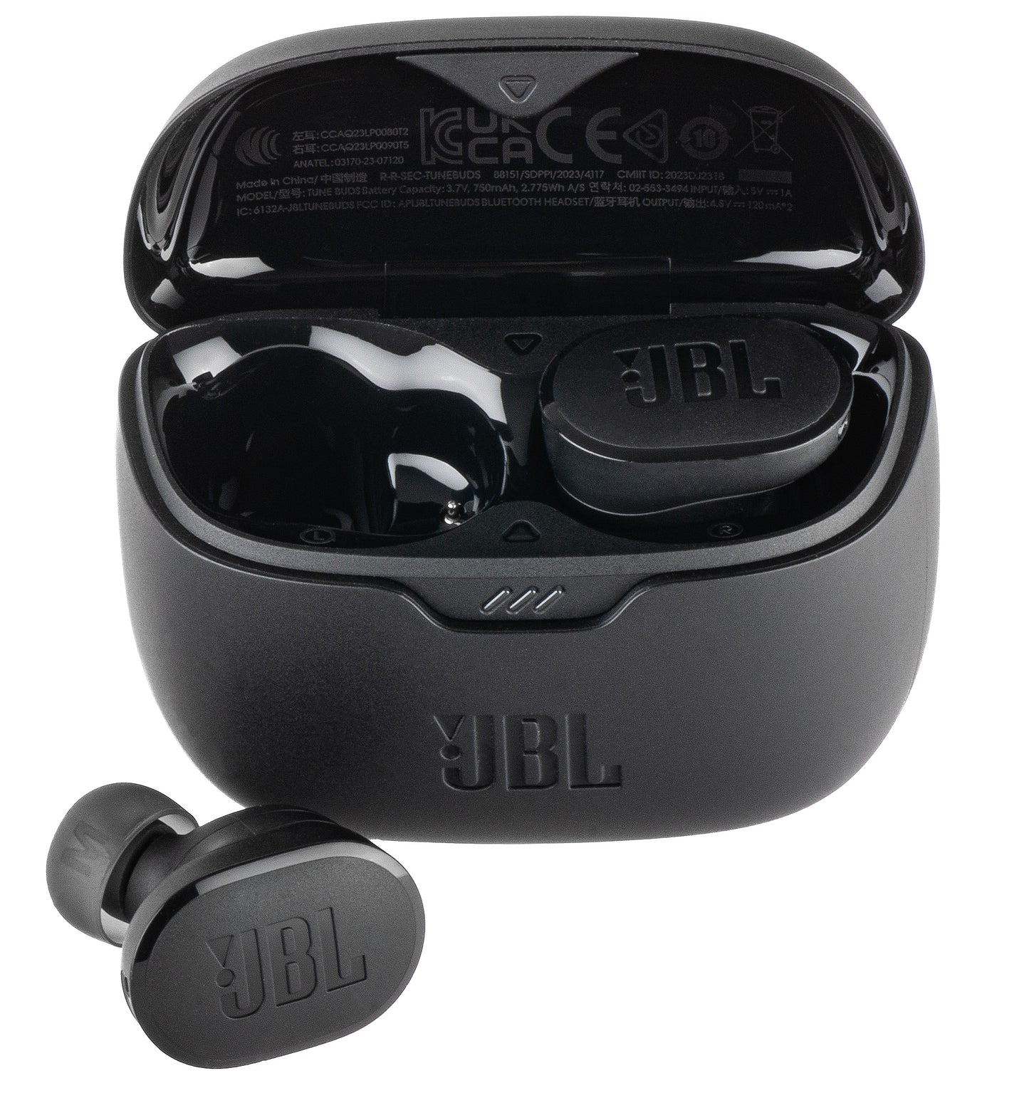 Handsfree Bluetooth JBL Tune Buds, TWS, ANC, Multipoint, Crni JBLTBUDSBLK