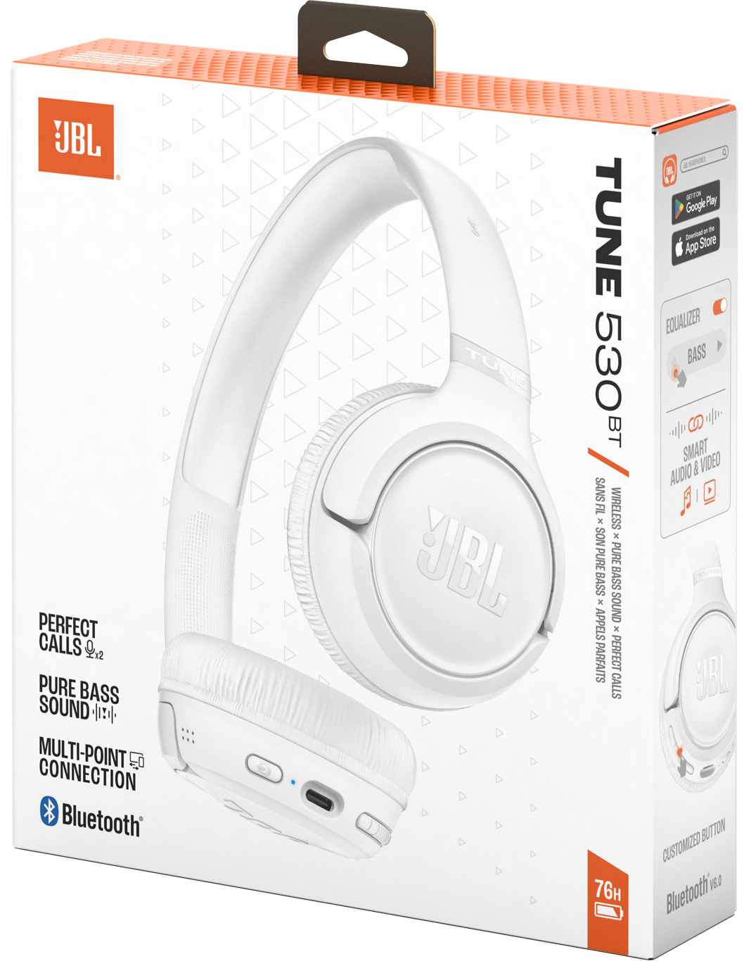 Handsfree Bluetooth JBL Tune 530BT, MultiPoint, A2DP, Beli