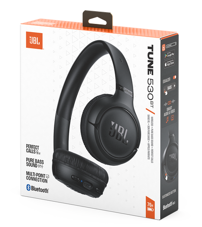 Handsfree Bluetooth JBL Tune 530BT, MultiPoint, A2DP, Crna JBLT530BTBLK