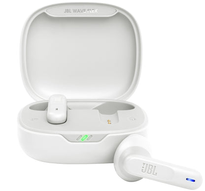Handsfree Bluetooth JBL Wave Flex, TWS, Multipoint, Beli JBLWFLEXWHT
