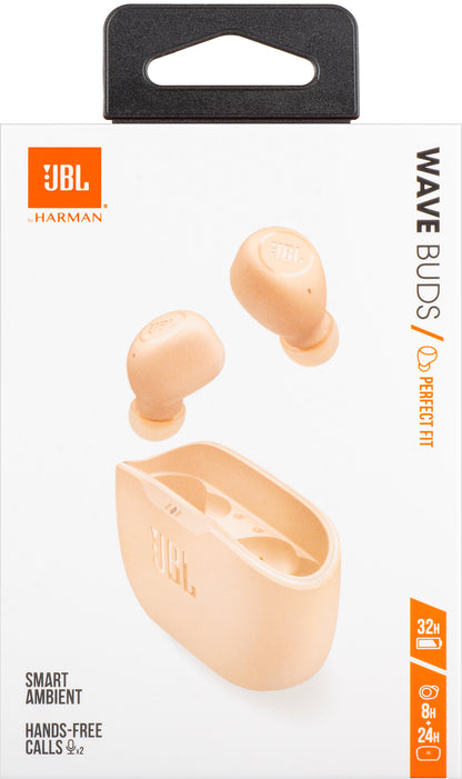 Handsfree Bluetooth JBL Wave Buds, TWS, Bež, Refabrikovan JBLWBUDSBEG