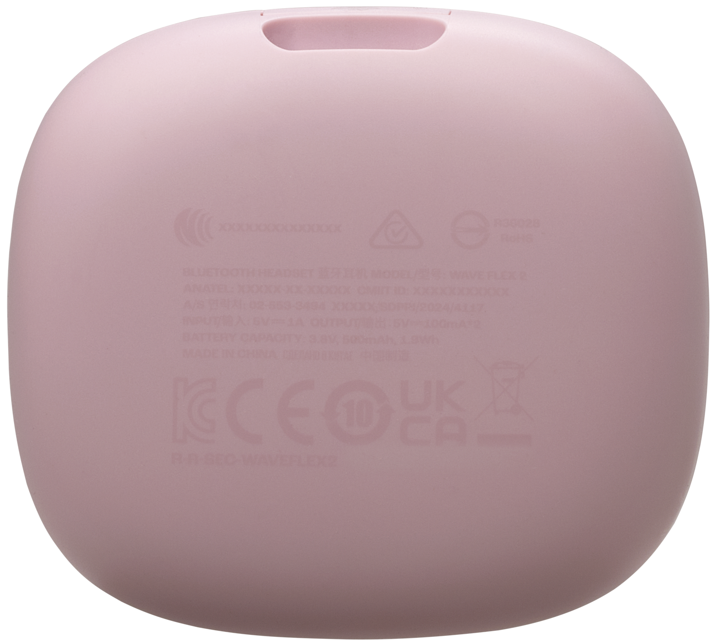Handsfree Bluetooth JBL Wave Flex 2, TWS, ANC, MultiPoint, Roze JBLWFLEX2PIK