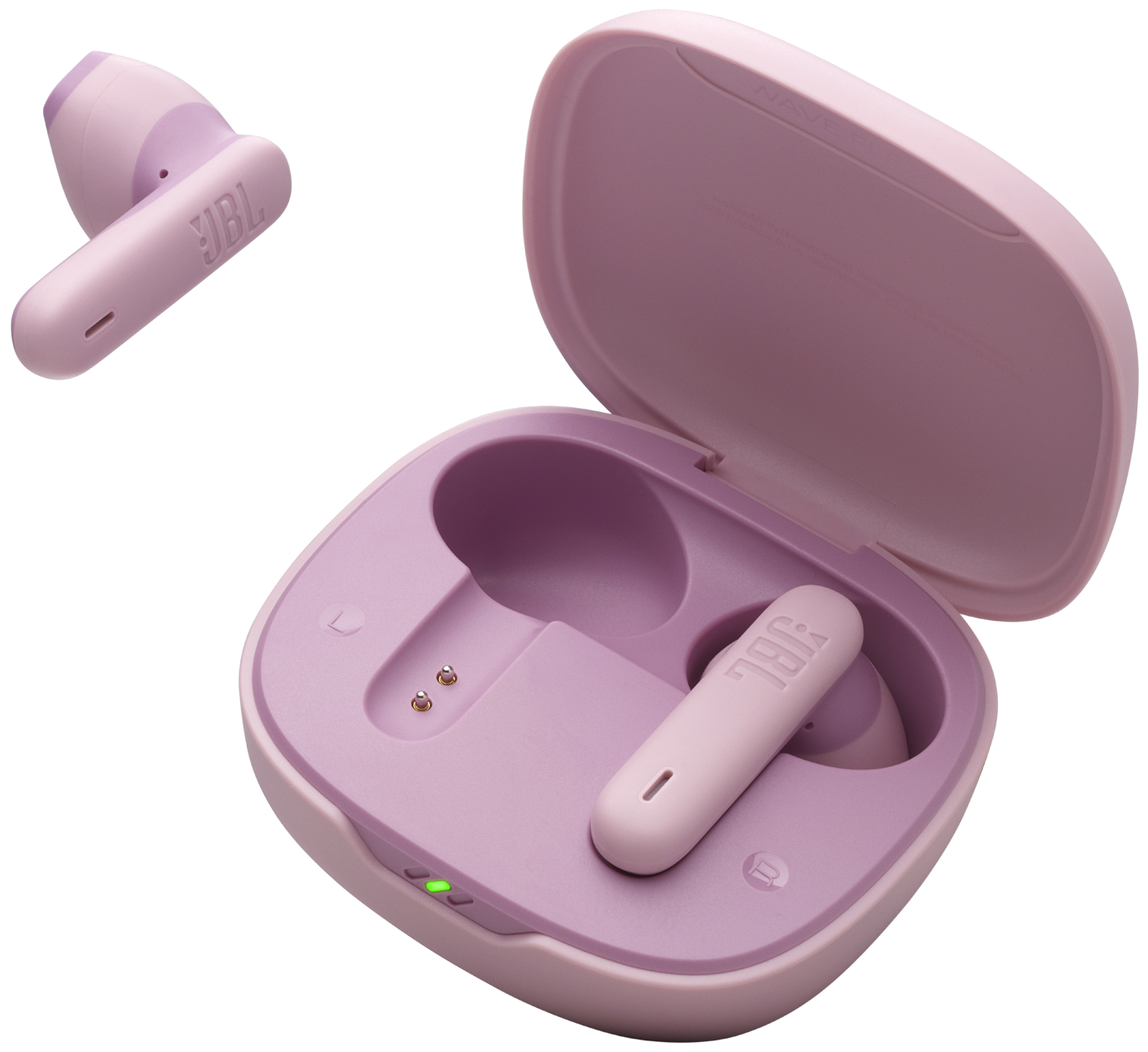 Handsfree Bluetooth JBL Wave Flex 2, TWS, ANC, MultiPoint, Roze JBLWFLEX2PIK