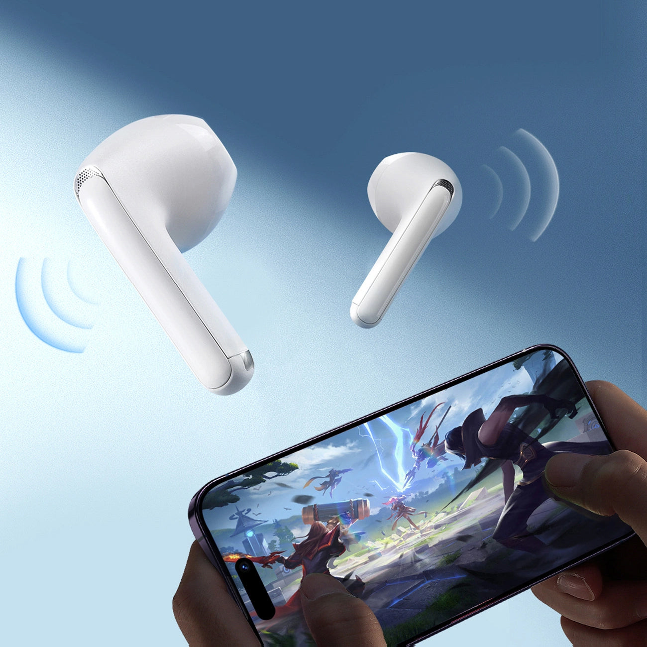 Handsfree Bluetooth Joyroom Funpods JR-FB1 New Version, TWS, Bela