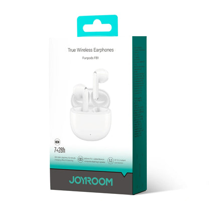 Handsfree Bluetooth Joyroom Funpods JR-FB1 New Version, TWS, Bela