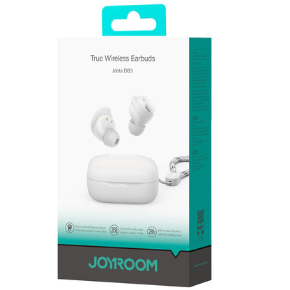 Handsfree Bluetooth Joyroom Jdots JR-DB3, TWS, Bela
