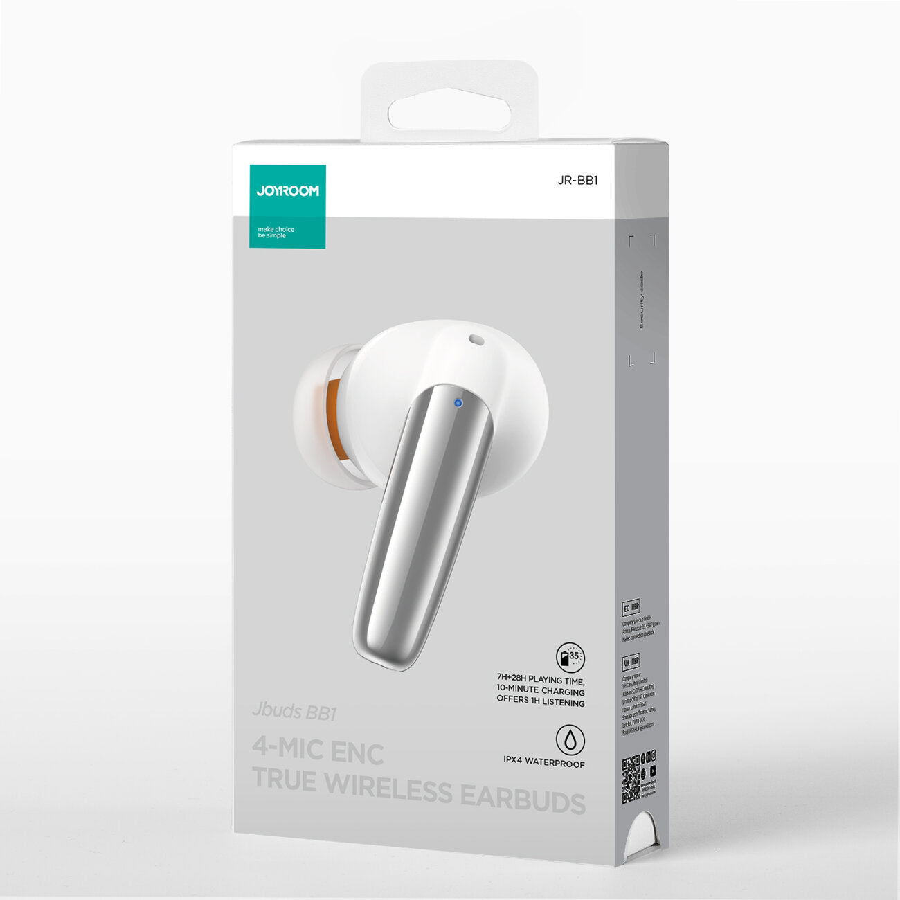 Handsfree Bluetooth Joyroom JR-BB1, TWS, Bela