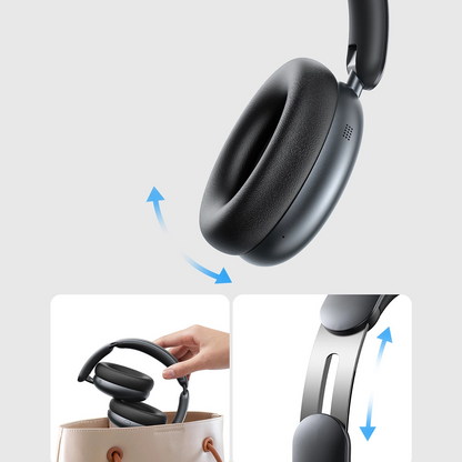 Handsfree Bluetooth Joyroom JR-JH1, A2DP, ANC, Crna