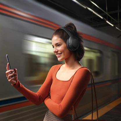 Handsfree Bluetooth Joyroom JR-JH2, A2DP, ANC, Crna