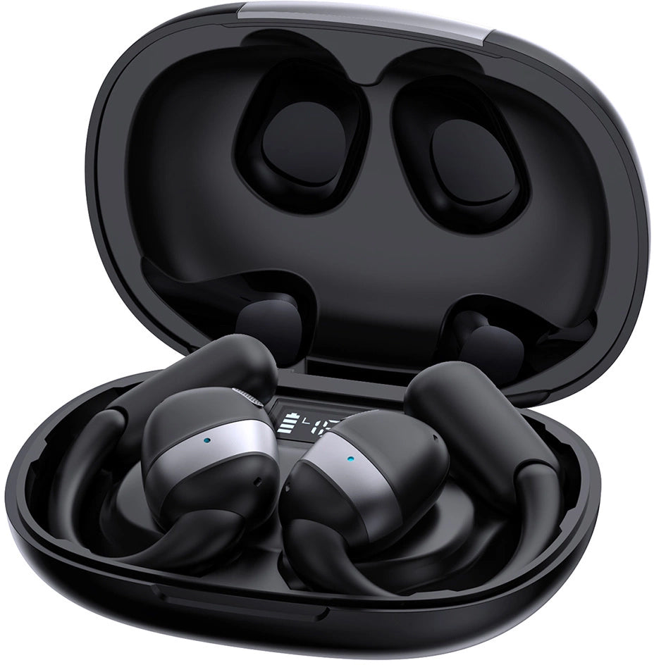 Handsfree Bluetooth Joyroom Open Ear JR-OE4, TWS, Crni
