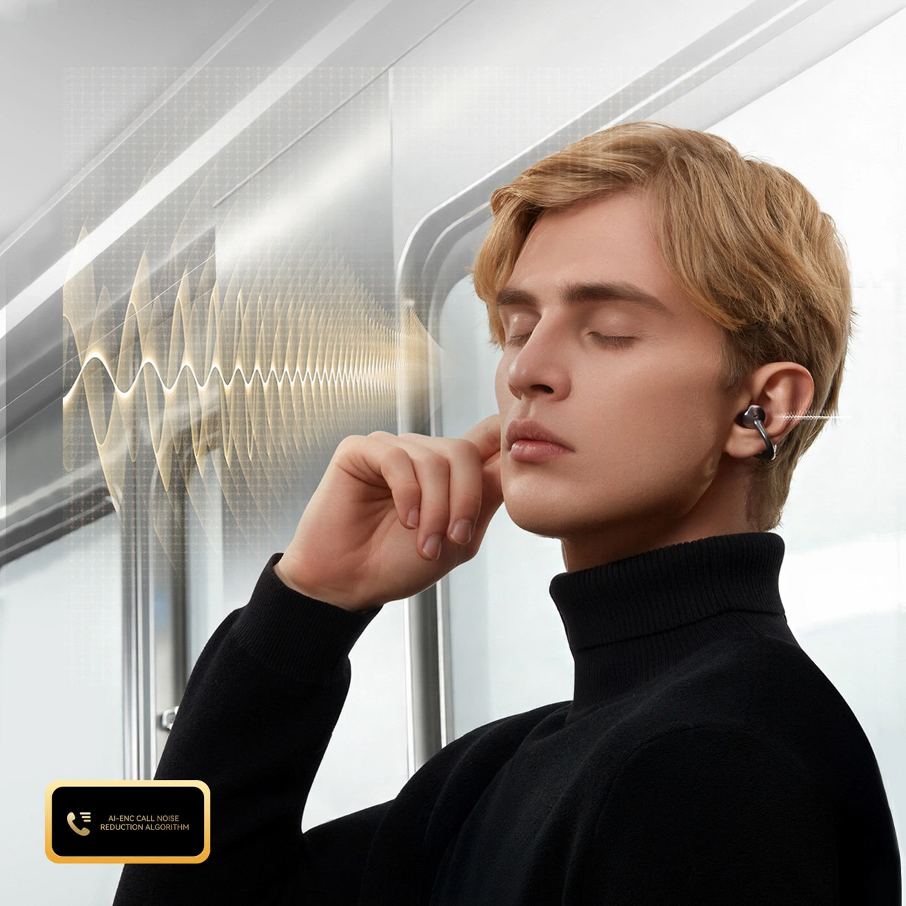 Handsfree Bluetooth Joyroom Openfree JR-OE3, TWS, Srebrni