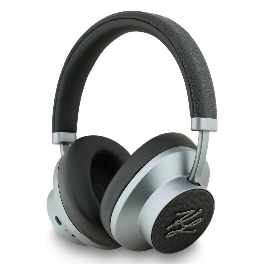 Handsfree Bluetooth Karl Lagerfeld Grained Initials, A2DP, ANC, Crni