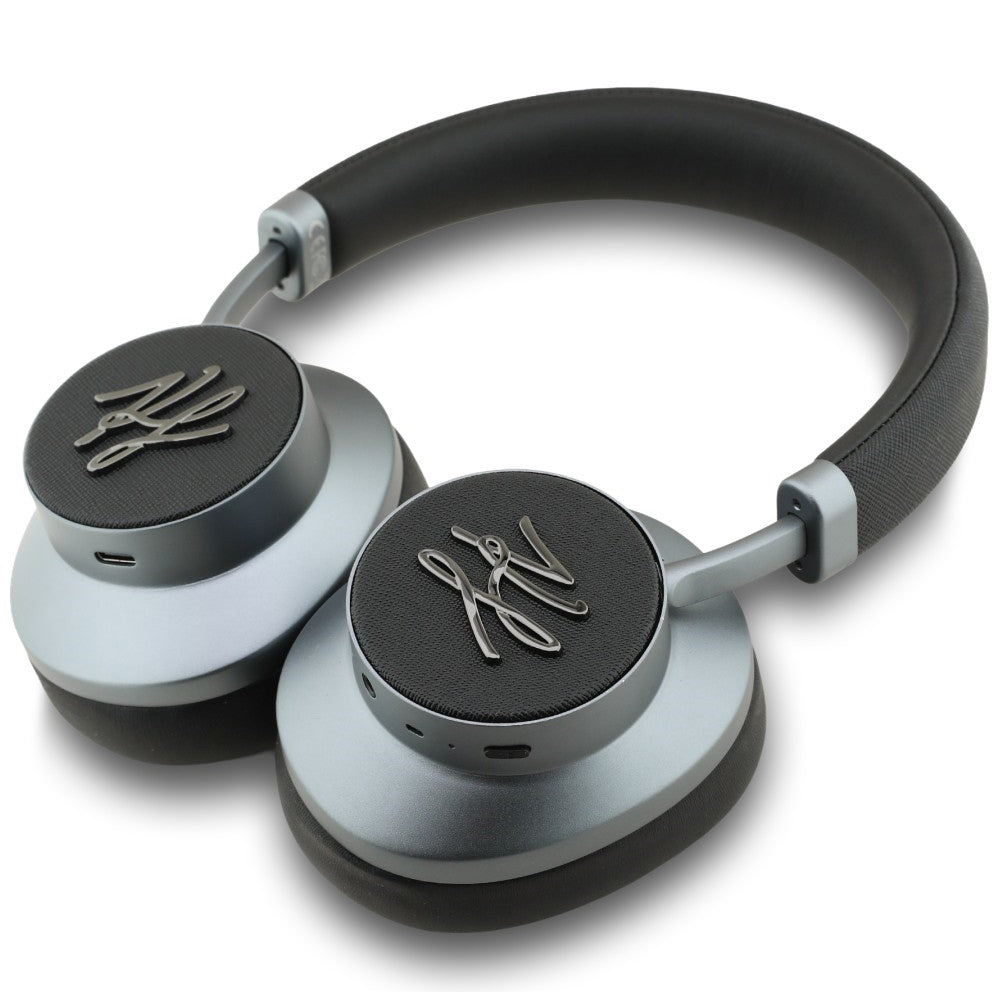 Handsfree Bluetooth Karl Lagerfeld Grained Initials, A2DP, ANC, Crni