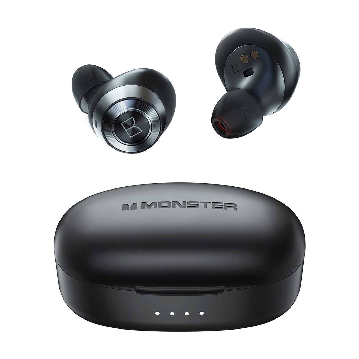 Handsfree Bluetooth Monster Achieve 100 AirLinks, TWS, Crna