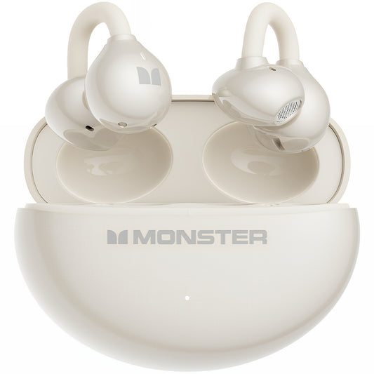 Handsfree Bluetooth Monster AirClip AC200, TWS, Svetlo krem