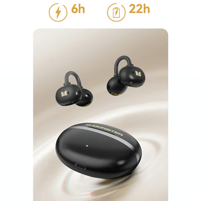 Handsfree Bluetooth Monster AirClip AC200, TWS, Crna