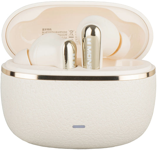 Handsfree Bluetooth Monster Clarity 200, TWS, ANC, Svetlo krem