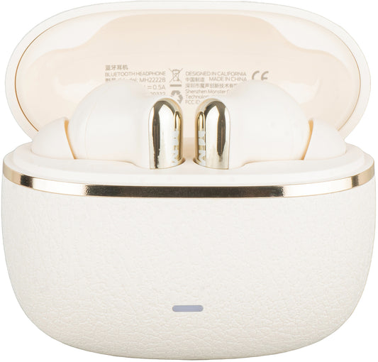Handsfree Bluetooth Monster Clarity 200, TWS, ANC, Svetlo krem