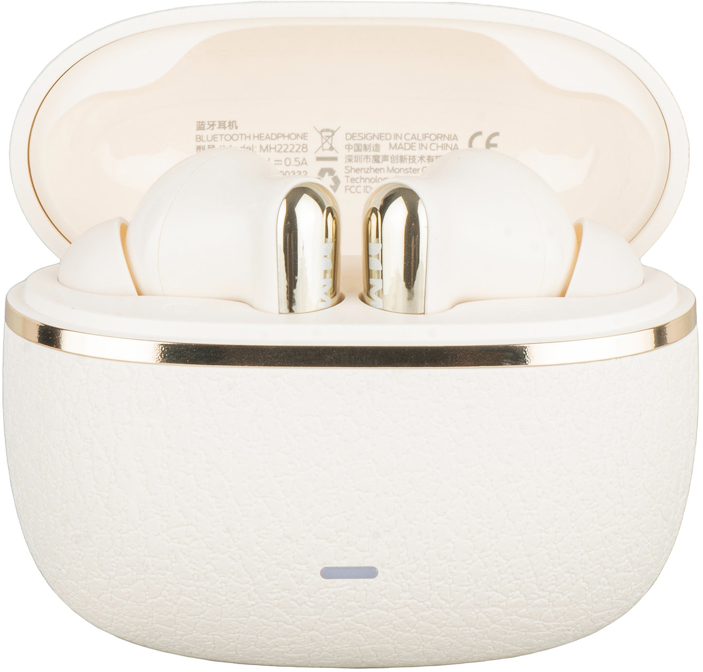 Handsfree Bluetooth Monster Clarity 200, TWS, ANC, Svetlo krem