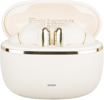 Handsfree Bluetooth Monster Clarity 200, TWS, ANC, Svetlo krem