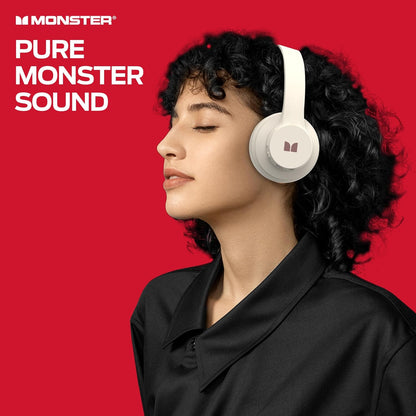 Handsfree Bluetooth Monster Mission 100, MultiPoint, A2DP, ANC, Bela