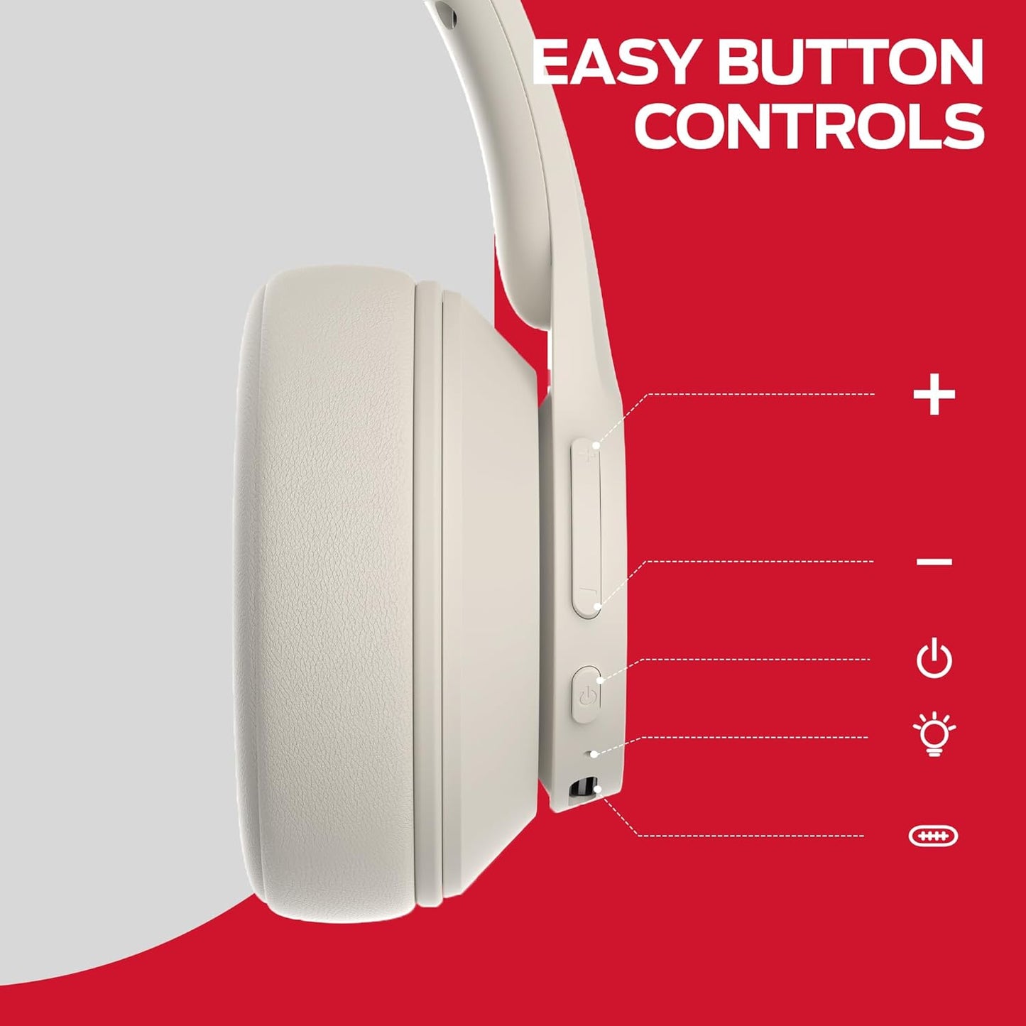 Handsfree Bluetooth Monster Mission 100, MultiPoint, A2DP, ANC, Bela