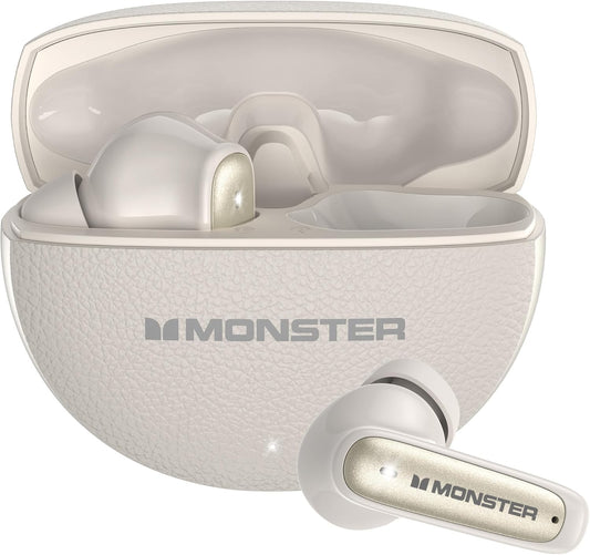 Handsfree Bluetooth Monster N-Lite 310, TWS, Svetlo krem
