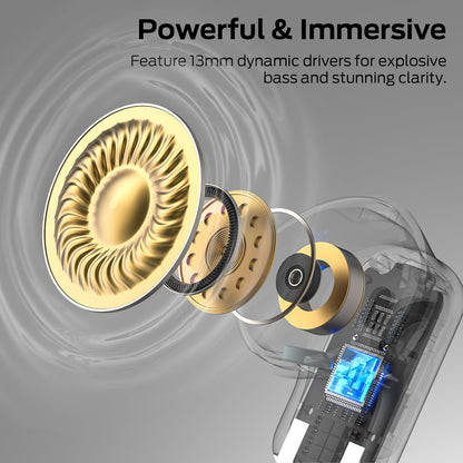 Handsfree Bluetooth Monster N-Lite 217, TWS, Crna